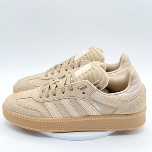Adidas Samba XLG Cardboard Size 10 Mens Magic Beige Gum Sneakers JI3196